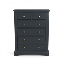 Cora 2 Over 4 Chest Dark Grey